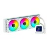 Abysm Liquid Cooling Oceanic LCD 360 ARGB - Branco